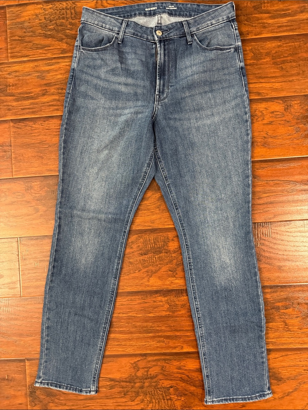Old Navy Slim Straight Medium Blue Jeans Size 12